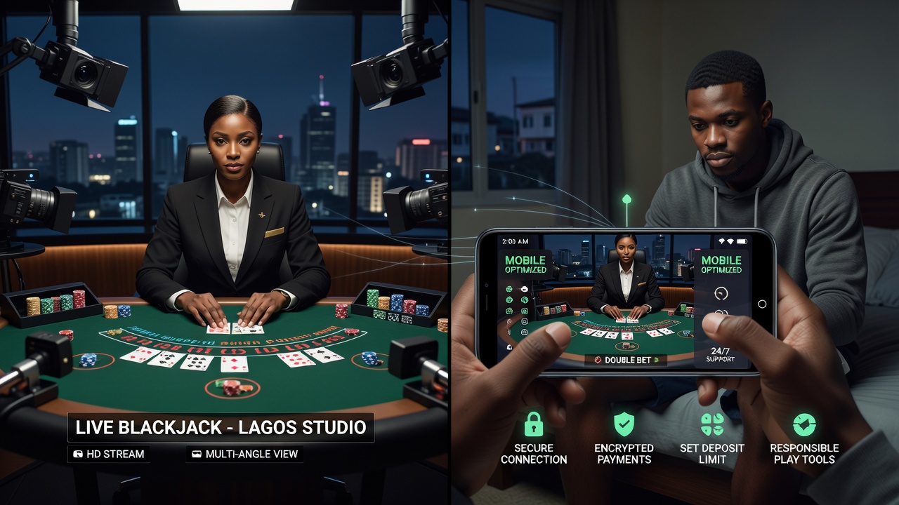 Online Casino Guide for Nigeria: Live Table Games, Mobile Access, Account Security, Support and Responsible Play