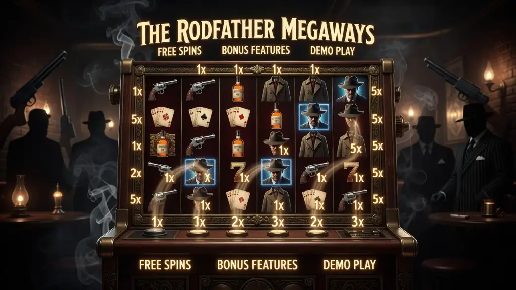 The Rodfather Megaways Casino Game: Free Spins, Bonus Features and Demo Play